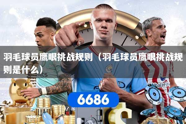 羽毛球员鹰眼挑战规则（羽毛球员鹰眼挑战规则是什么）