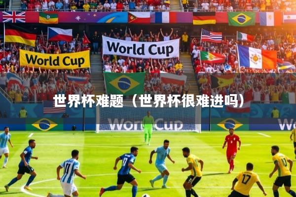 世界杯难题（世界杯很难进吗）
